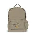 Sac à dos Juno Quilted Midi Laurel Oak - Retour à l'école avec des sacs à dos et des cartables fantaisie | Stadtlandkind