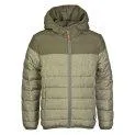 Kinder Thermo Jacke Stepp Jac ivy green melange - Exciting winter jackets and coats for a splash of color in the gray season | Stadtlandkind