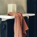 Shower towel DOURO brick 70x140 cm