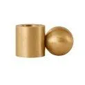 Candlestick Palloa small, gold matt - Candles and room scents for a cozy ambience | Stadtlandkind