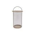 Lantern Maki large, Beige - Candles and room scents for a cozy ambience | Stadtlandkind