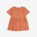 Baby Terry dress Orange Stripes - Dresses for every occasion for your baby | Stadtlandkind
