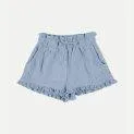 Fiona Blue shorts - Pants for your kids for every occasion - whether short, long, denim or organic cotton | Stadtlandkind