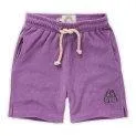 Terry Bermuda shorts Flippers Purple - Pants for your kids for every occasion - whether short, long, denim or organic cotton | Stadtlandkind