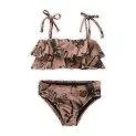 Bikini Tropical Print Café - Les rats d'eau en ont pour leur argent : maillots de bain, combinaisons, bikinis, peignoirs, serviet | Stadtlandkind