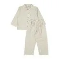 Pyjama Set Blue Stone Stripe - Süsse Träume für deine Kinder mit unserer Nachtwäsche und tollen Pyjamas | Stadtlandkind