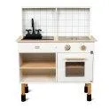 Play kitchen with electric hob - Cook a delicious meal in the play kitchen | Stadtlandkind