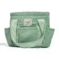 Tasche für Pflegeutensilien Steckenpferde Cord Grün - Alles, was deine Puppe braucht, um sich wohl zu fühlen | Stadtlandkind