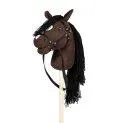 Hobby horse with open mouth Brown