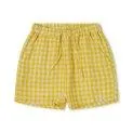 Shorts Classic Yellow Gingham 
