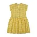 Dress Simple Yellow Gingham