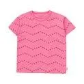 T-shirt Zigzag Dark Pink - Shirts and tops for your kids made of high quality materials | Stadtlandkind