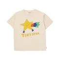 T-shirt Tiny Star Light Cream - T-shirts et hauts pour les jours plus chauds en matériaux de haute qualité | Stadtlandkind