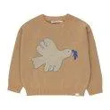Sweater Peace almond - In knitwear your children are also optimally protected from the cold | Stadtlandkind