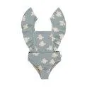 Maillot de bain Doves Warm Grey - Le bon maillot de bain pour vos enfants avec des volants, des rayures ou plutôt un imprimé animal | Stadtlandkind