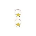 Hair tie set Tiny Dancing Star yellow - Beautiful and practical hair accessories for your kids | Stadtlandkind