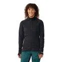 Glacial Trail black 010 fleece jacket - Wind-repellent and light - our transitional jackets and vests | Stadtlandkind