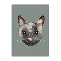 Postcard cat - Stationery items for office and school | Stadtlandkind