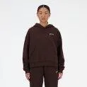 Hoodie Linear Heritage Brushed Back, black coffee - Fancy and unique sweaters and sweatshirts | Stadtlandkind
