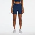 Shorts Sleek 5 Inch High Rise nb navy - Super comfortable yoga and sports pants | Stadtlandkind