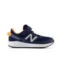 Teen running shoes 570 v3 Bungee nb navy - Comfortable, stylish and always fit - that's our sneakers | Stadtlandkind