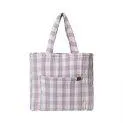 Lilac Checks bag - Handbags and weekender for the essentials of your children | Stadtlandkind