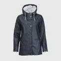 Ladies rain jacket Vera dark navy - Also in wet weather top protected against wind and weather | Stadtlandkind
