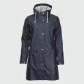 Frauen Regenmantel Kiara dark navy - Die etwas andere Jacke - modisch und ausgefallen | Stadtlandkind