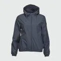 Ladies rain jacket Pixie dark navy mélange - Also in wet weather top protected against wind and weather | Stadtlandkind
