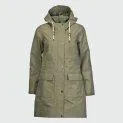 Ladies raincoat Letti ivy green - The somewhat different jacket - fashionable and unusual | Stadtlandkind