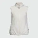 Ladies fleece gilet Flora arctic wolf - Wind-repellent and light - our transitional jackets and vests | Stadtlandkind