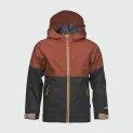 Kids rain jacket Puck fired brick - Different jackets made of high quality materials for all seasons | Stadtlandkind