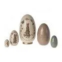 Easter babushka egg 5-piece set - Vases and other decorative items for your home | Stadtlandkind