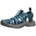 Damen Sandalen Whisper smoke blue - Bequeme Schuhe von Fairtrade-Brands | Stadtlandkind