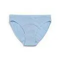 Culotte menstruelle Teen Bikini light blue medium flow - Des sous-vêtements en coton biologique pour le confort quotidien de vos enfants. | Stadtlandkind