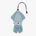 Squid Blue key fob - Pendant + reflectors for the school bag | Stadtlandkind