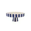  Coupelle décorative Toppu Tray Ø 20 cm, bleu/blanc - Vases et autres objets décoratifs pour la maison | Stadtlandkind