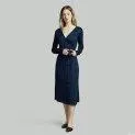 Wrap Dress Navy - The perfect skirt or dress for that great twinning look | Stadtlandkind