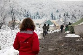 Snow and cold in Bosnia-Herzegovina: How our partner Save the Children helps the ones in need