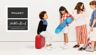 The children's fashion online shop Phunky.ch is integrated into Stadtlandkind.ch