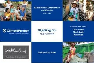 Stadtlandkind is a climate neutral company with a climate neutral website!