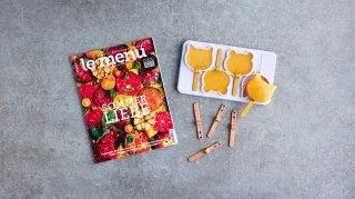 Win creative ice cream molds and a year's subscription to "le menu