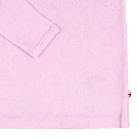 Long Sleeve Top ATTELAS Powder Pink - Woolami