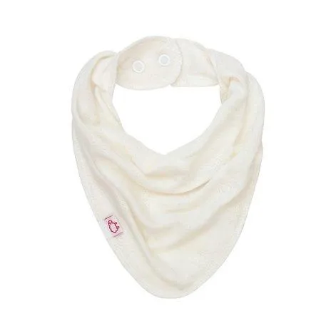 Écharpe pour bébé ESSERTS Pearl White - Woolami