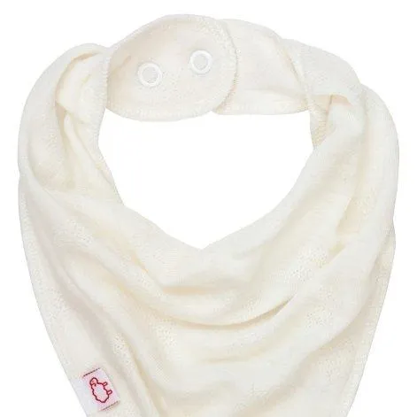 Écharpe pour bébé ESSERTS Pearl White - Woolami