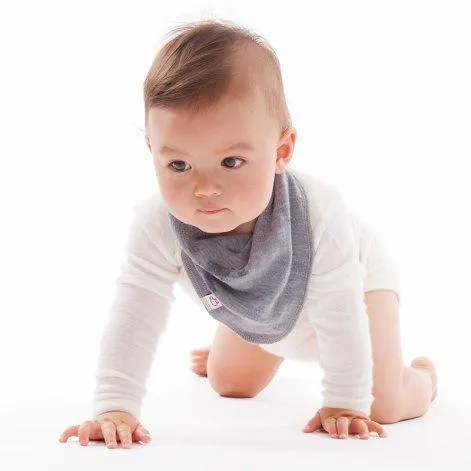 Baby Schal ESSERTS Merino Platinum Grey - Woolami