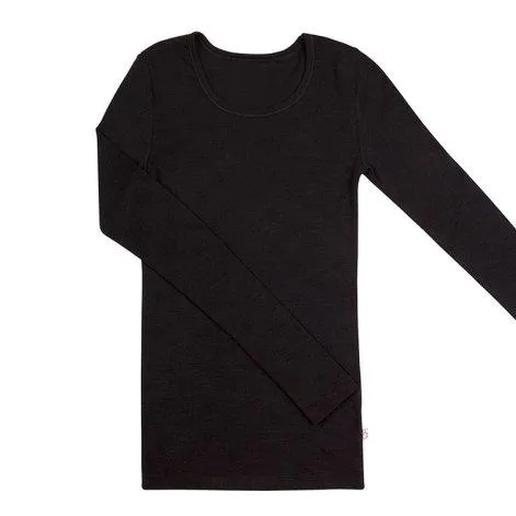 Femme Manches longues Sleeve Top TORTIN Black - Woolami