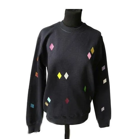 Adult Sweater Diamonds Navy - pom Berlin