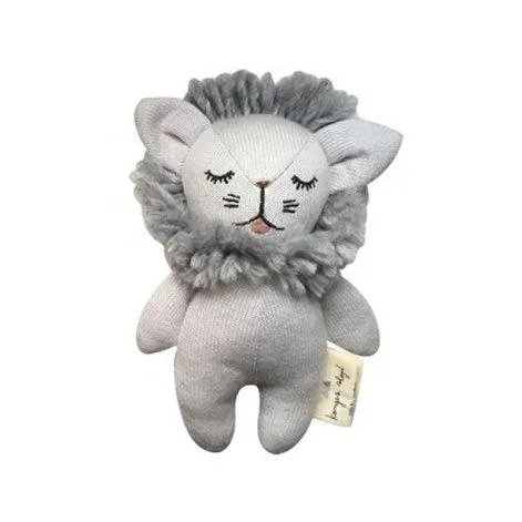 Babyrassel Mini Lion Grey - Konges Sløjd