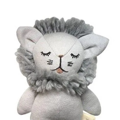 Hochet bébé Mini Lion Gris - Konges Sløjd